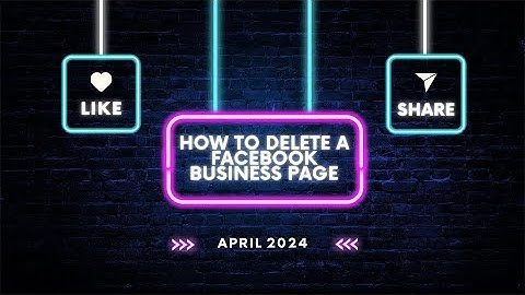 How to delete a Facebook business page - April 2024