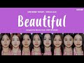 Lyrics universe ticket vocal unit  beautiful original by wanna one  huiyoon