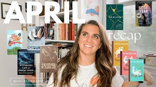 What did I read in April? | Reading Wrap-Up