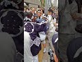 何か物々しい雰囲気になっています。浅草三社祭、歴史と伝統ある行事。