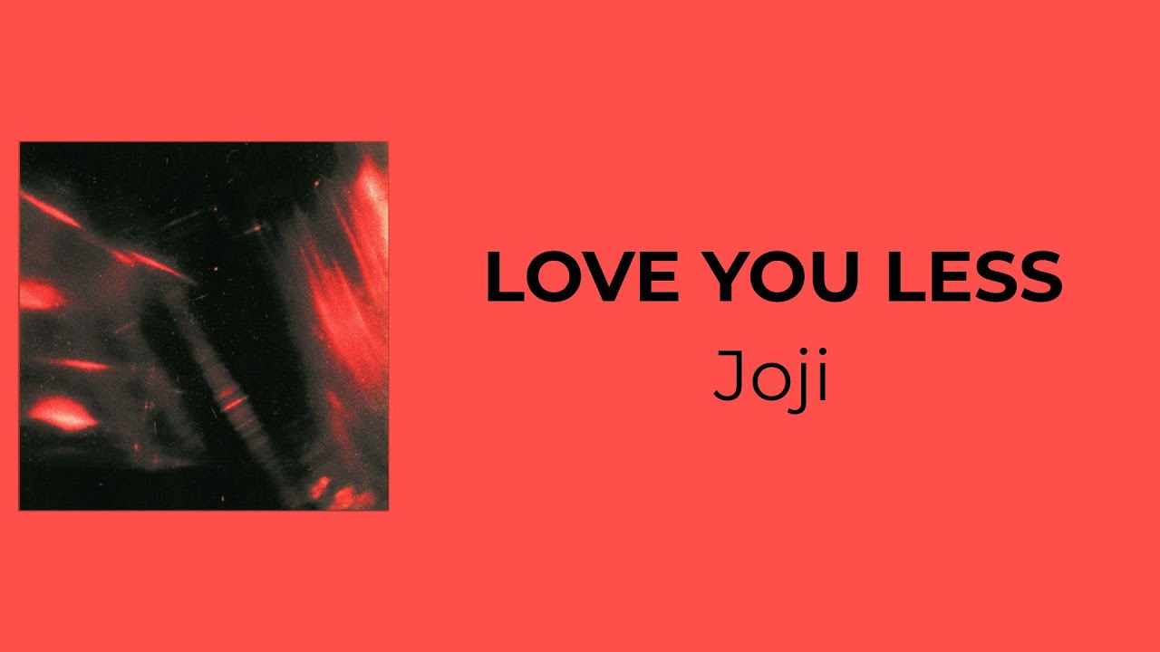 LOVE YOU LESS (Lyrics + Vietsub) - Joji