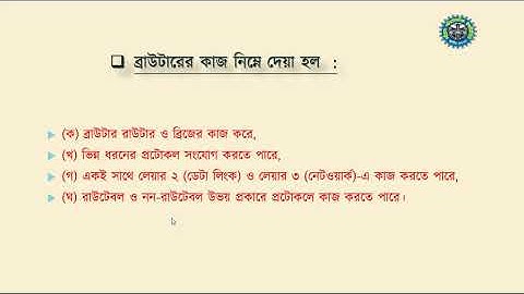 Data Communication System (66644) I Part - 12 I Skills Portal Bangladesh
