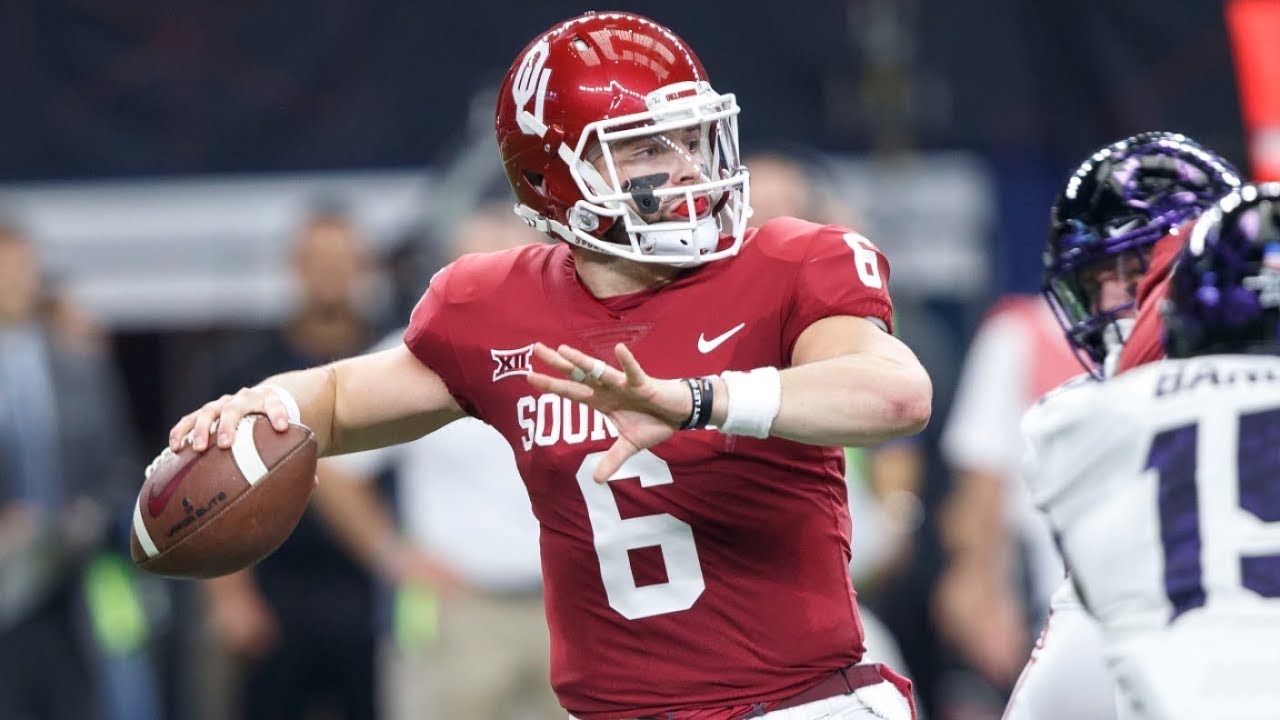 baker mayfield rose bowl jersey