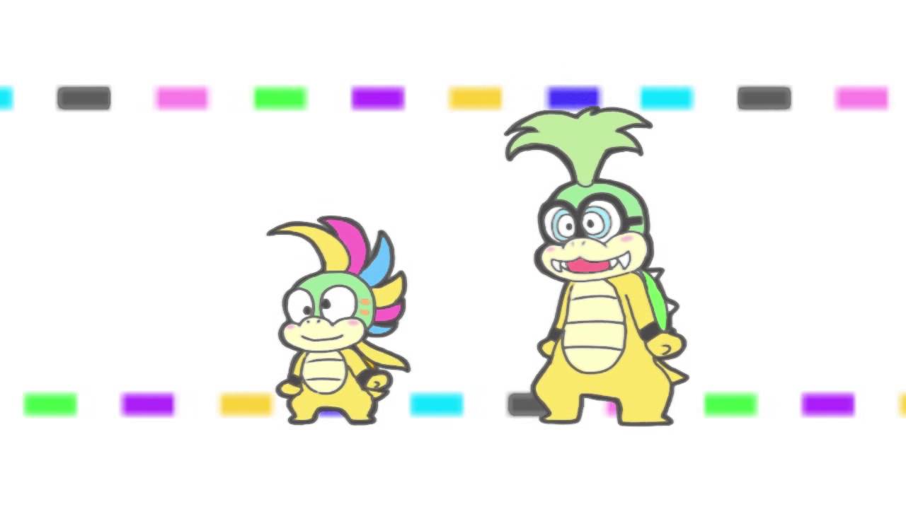 【手描き】クッパ7人衆でとんとんまーえ！