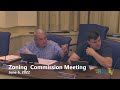 Zoning Commission Meeting - June 6, 2022