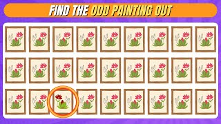 Spot the Odd Painting Out Challenge - Test Your Art Skills!