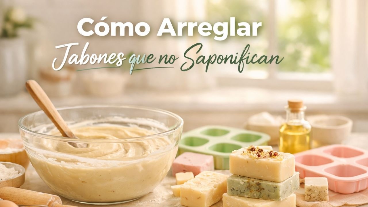 Arregla los Jabones que no Saponifican !!!