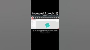 Free CSS Library of Over 100 Animations- Frontend AI Tool(18) #shorts #aifordevelopers #animation