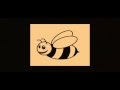 La abeja haragana -Cuento  corto para niños en español con lindas imágenes gratis.