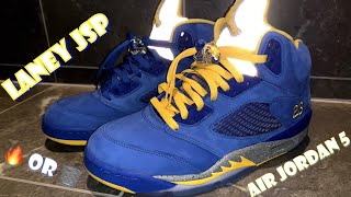 jordan 5 blue and yellow