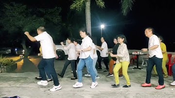 Goyang Asyik Sedon Lewa Papan Line Dance| Demo by Manguni Ld