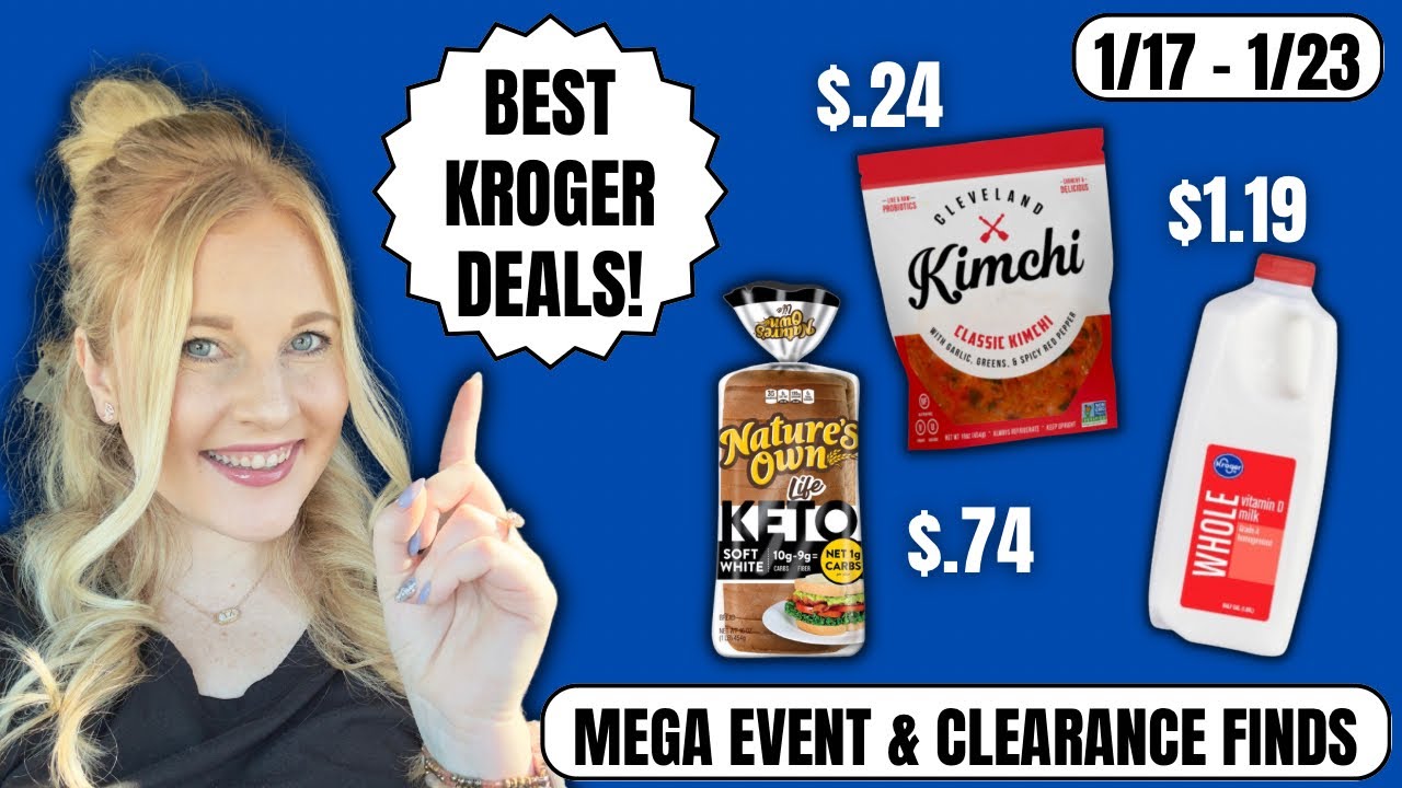 KROGER BEST DEALS MEGA EVENT CONT’D CLEARANCE FINDS + COUPON