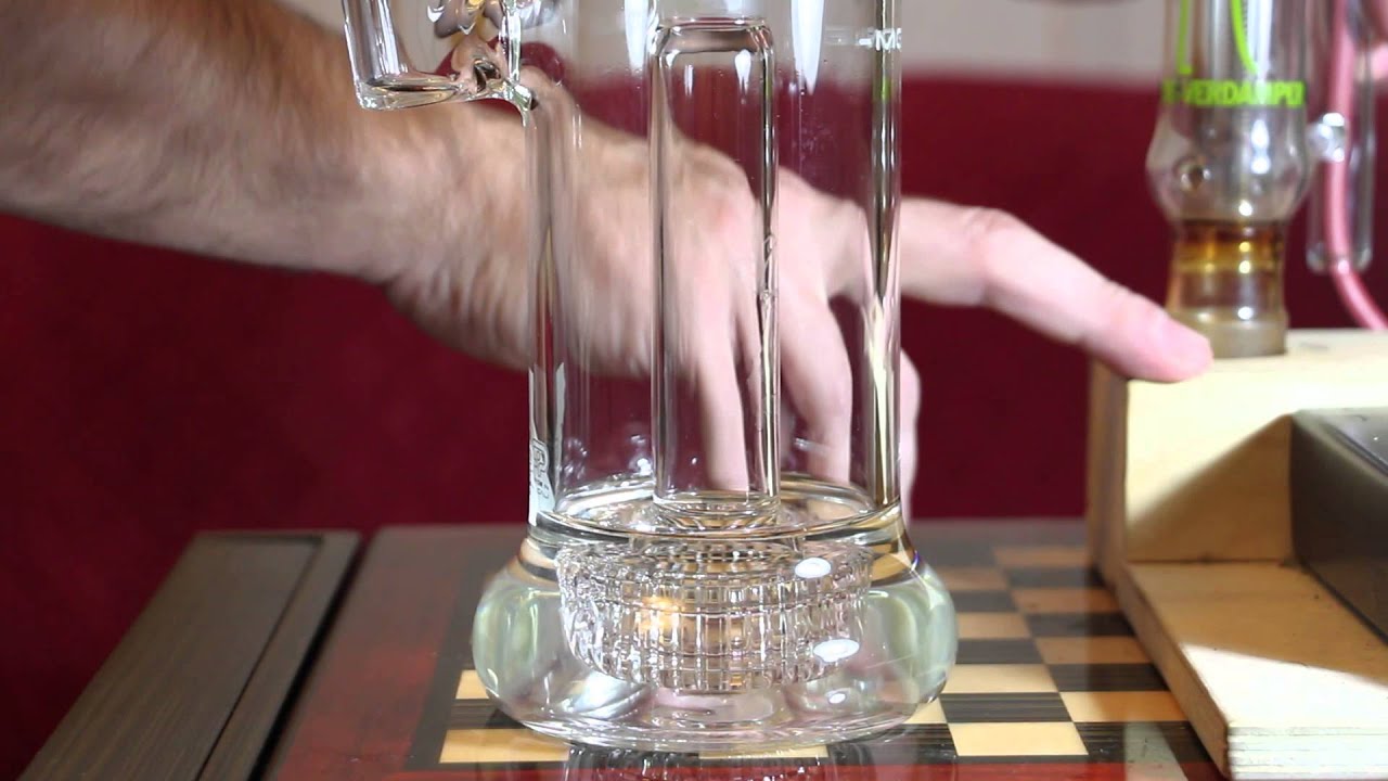 Mobius - Clear Bubbler with Matrix Perc (Verdamper Vaporizer)