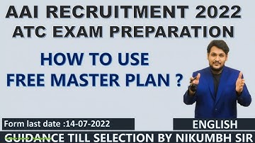 AAI ATC EXAM PREPARATION (2022) | HOW TO USE FREE MASTER PLAN WITH DETAIL SCHEDULE