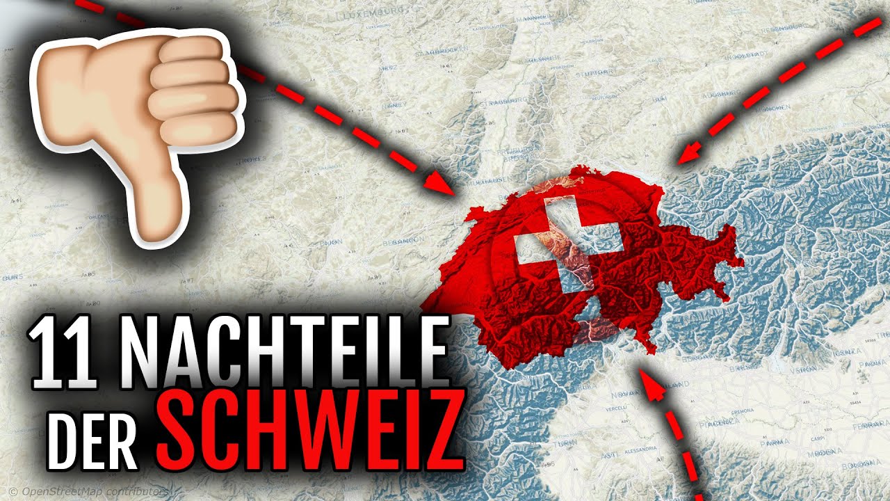 11 grösste Nachteile einer Auswanderung in die Schweiz 🇨🇭👎🏻