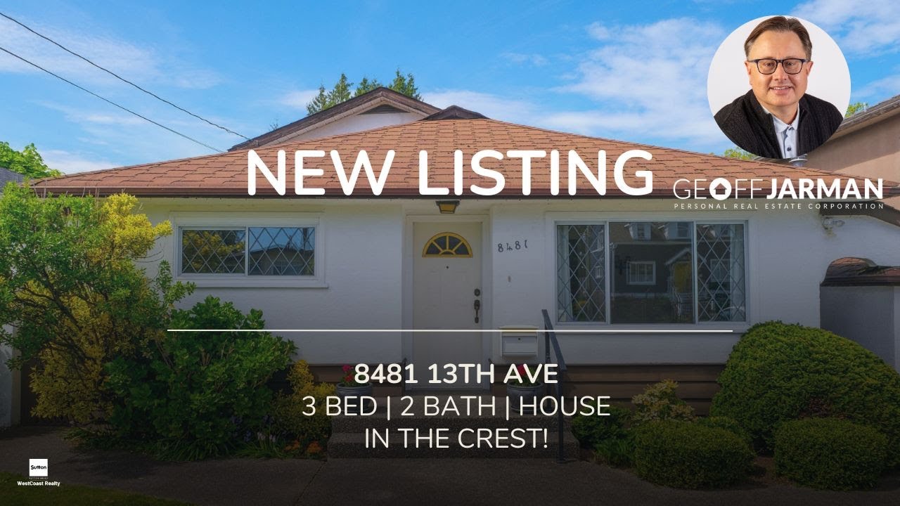 HOUSE FOR SALE: 8481 13th Ave, Burnaby | Top Burnaby BC REALTOR® | Geoff Jarman Real Estate