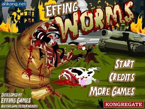 Effing Worms - Full Gameplay Walkthrough