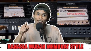 RAHASIA CARA MEMBUAT STYLE DI KEYBOARD DENGAN MUDAH DAN GAMPANG -  PEMULA WAJIB TAU INI