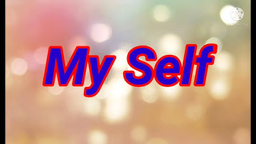 How to introduce yourself in english/about my self/#english Gk question my self nursery,lkg ukg,