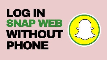 How To Log Into Snapchat Web Without Phone [EASY!]