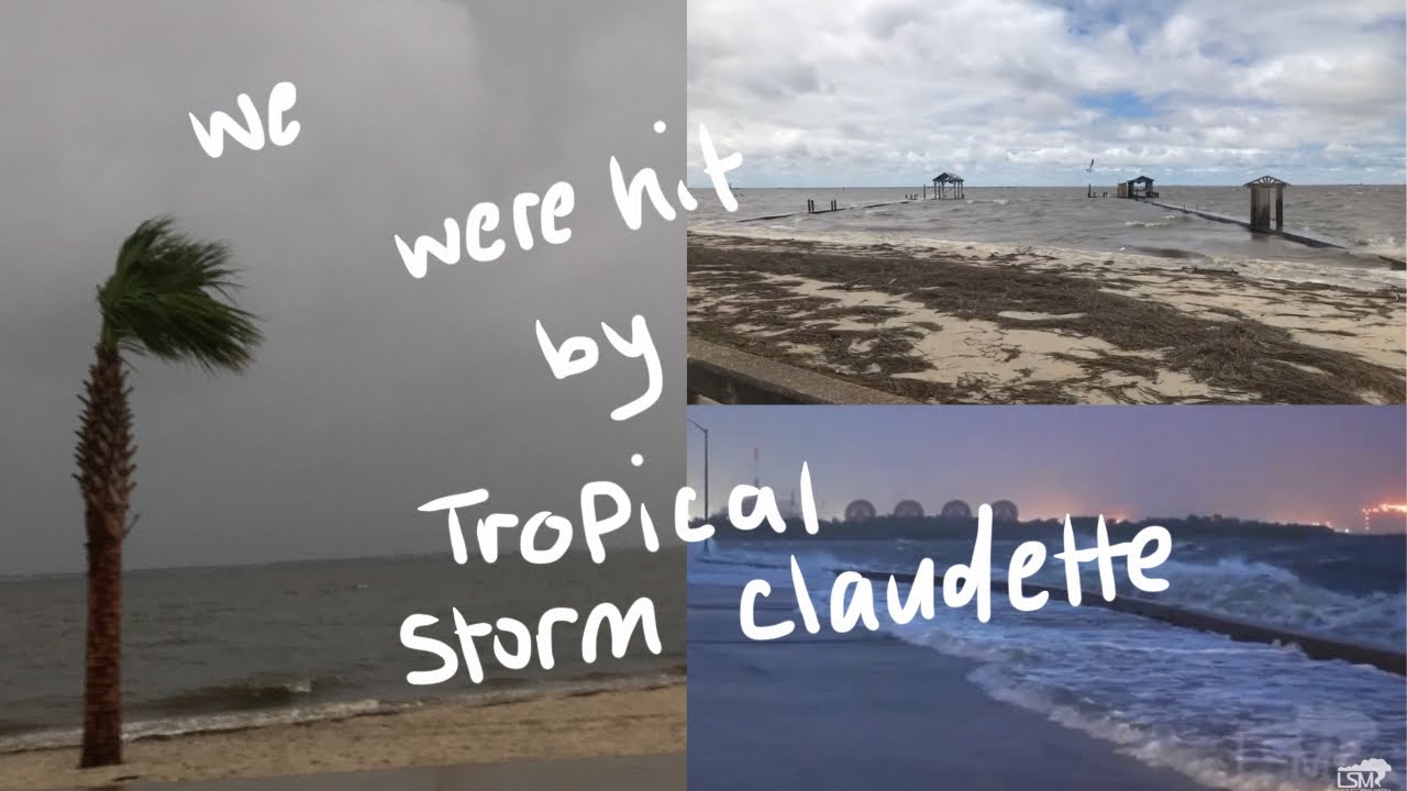 WE WERE HIT BY TROPICAL STROM CLAUDETTE (vlog)