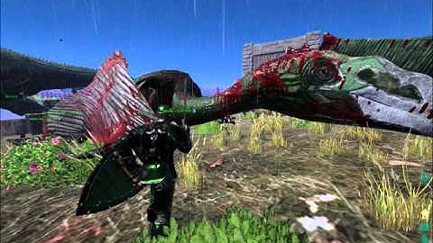 Ark Valhalla Attacking Griefers Base (Attack 3 of 4)