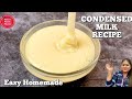 Homemade condensed milk  how to make condensed milk at home