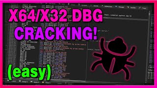 *EASY* Cracking and Reverse Engineering Using X64/X32DBG | CRACKMES.ONE
