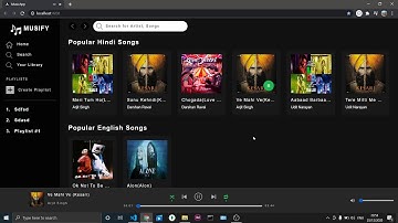 Music Streaming Website In Angular and Node.Js | Angular Final Year Project