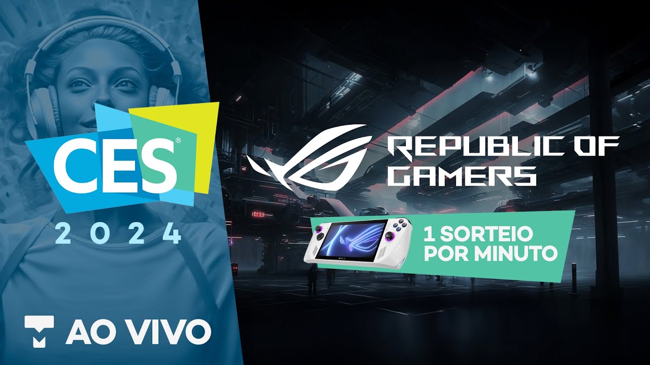 Sorteios de RoG Ally! Conferência RoG na CES 2024 com tradução simultânea PT-BR AO VIVO!