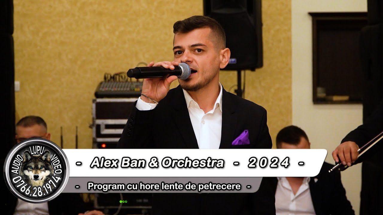 Alex Ban & Orchestra - Program cu hore lente de petrecere la Prestige Topoloveni 2024
