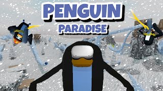 Playing The BEST Gorilla Tag Knockoff!!! (Penguin Paradise VR) screenshot 3