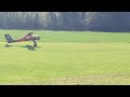 2. Landung Wilga beim Vereinsplatz in Neukirchen #modellflug #hangflug #scale #scalemodel