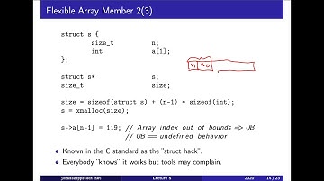 F05 / 6: 9.3.1.3 flexible array member (level 3)
