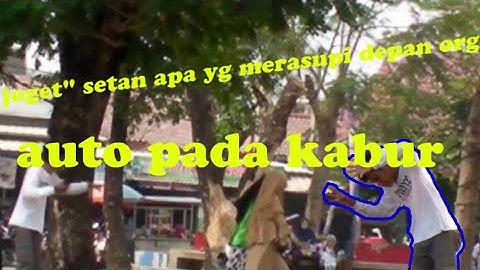 Joget" Entah apa yg merasuki auto kabur gokil parah - prank indonesi