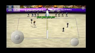 Stickman Volleyball Full Season Tournament 16 Round 1 screenshot 5