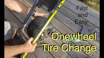Onewheel Tire Change