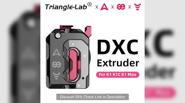 Trianglelab&Phaetus DXC Extruder Without Motor Extrusion Mechanism Kit For CREALITY K1 K1C K1 Max 3D