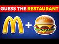 Guess The Fast Food Restaurant By Emojis? 🤔🍔🍕 Emoji Quiz 2026