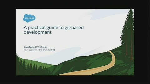 A Practical Guide to git-Based Development