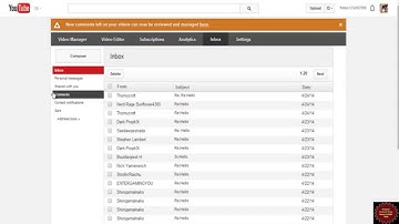 How To Access Your Youtube Personal Message Inbox In The New Layout