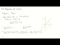 Calc Lesson 1.2.1 - Limit Properties (8/25/25)