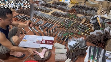 ĐẲNG CẤP,LÒ RÈN DAO THẢO B S.. DAO MÈO DAO BẾP ĐỘC LẠ,CHẤT LƯỢNG…GIÁ TẠI LÒ…