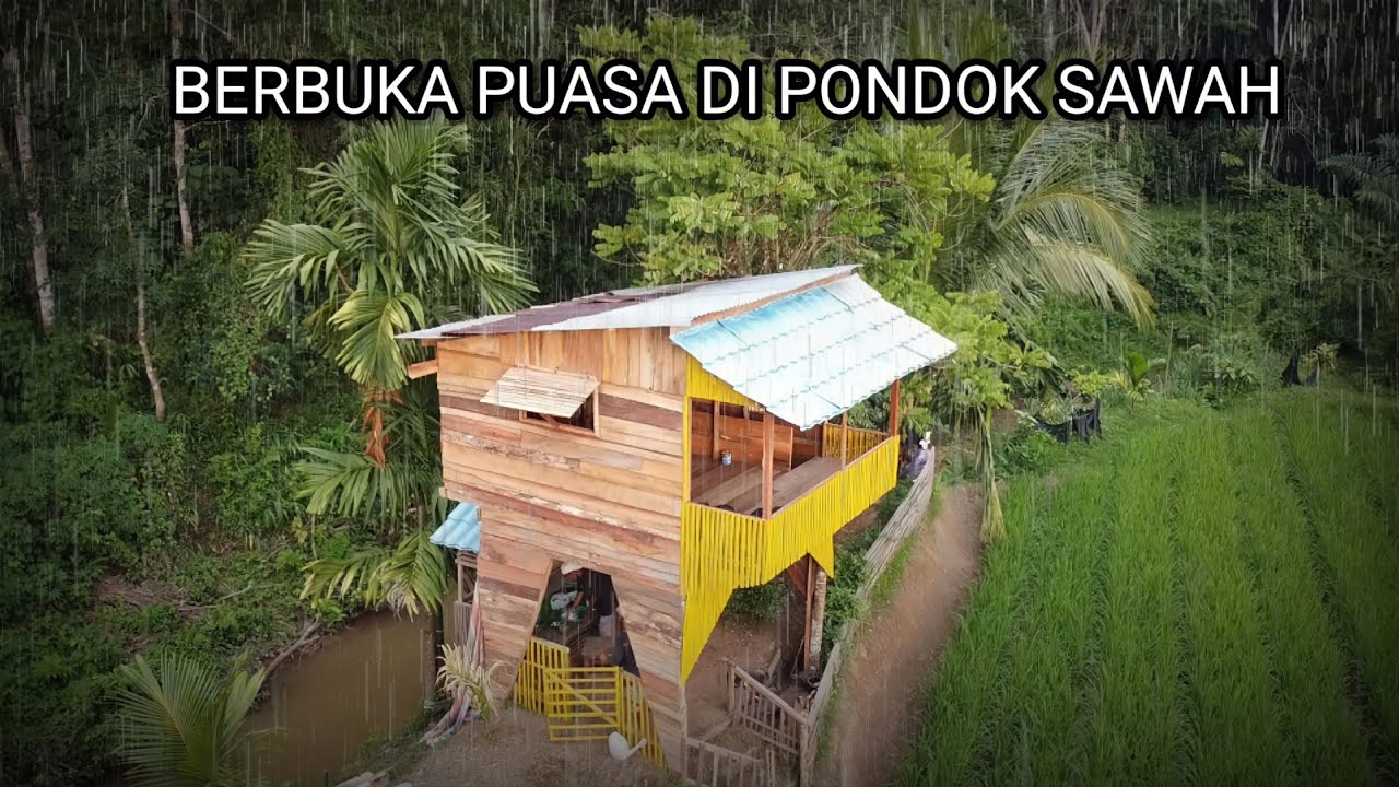 BUKBER DI PONDOK BARU DI PINGGIR SAWAH