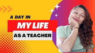 DAY IN MY LIFE! | Productive Day | A Public-School Teacher Experience #vlog #fyp #deped #teacher