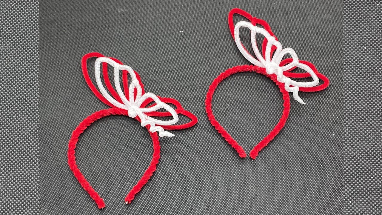 DIY | Cara Bikin Bando Kawat Bulu Merah Putih Yang Mudah Untuk Hari Kemerdekaan