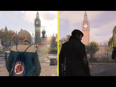 Watch Dogs Legion vs Assassin's Creed Syndicate - London Landmarks Early Comparison [ E3 2019 ]