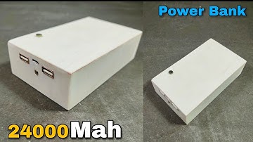 How To Make Power Bank From PVC Pipe At Home | 24000mAh Homemade Power Bank