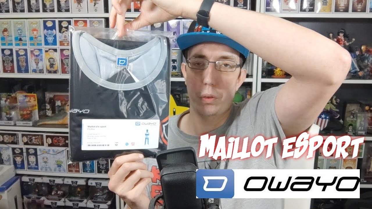 JAI CREE UN MAILLOT E SPORT CROUCH GAMING SUR OWAYO