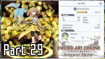 Sword Art Online: Integral Factor - Floor 7 Board Quests! [Part 29/Floor 7]